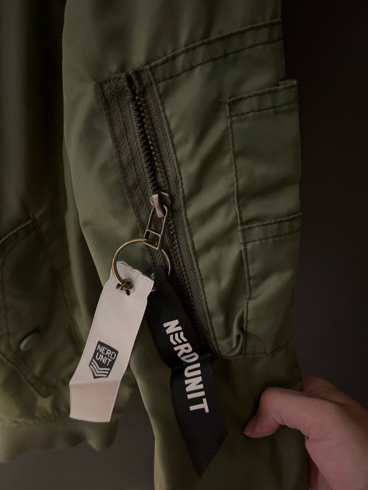Nerd Unit Jacket (Category: Coats, Jackets and Outerwear) located in Kuala Lumpur. Submitted by kektkh (Listing ID 1267703105, Image 3). Description: Seldom wear, looks new.