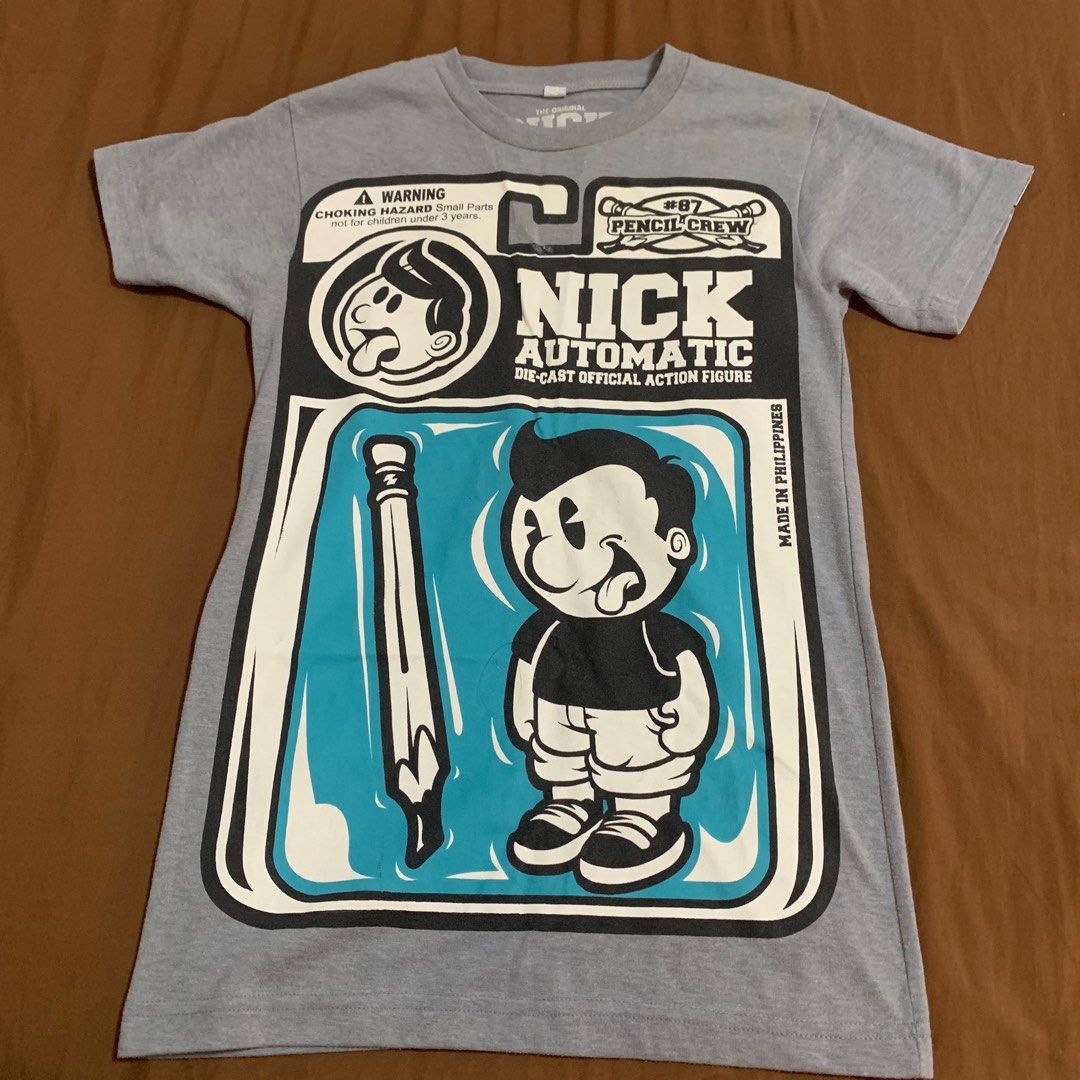 Nick automatic shirt (Category: Shirts) located in Masantol. Submitted by ceshdeclutters (Listing ID 1267624653, Image 1). Description: With washable stain, na stock nalang kasi sa cabinet. But still in good condition.