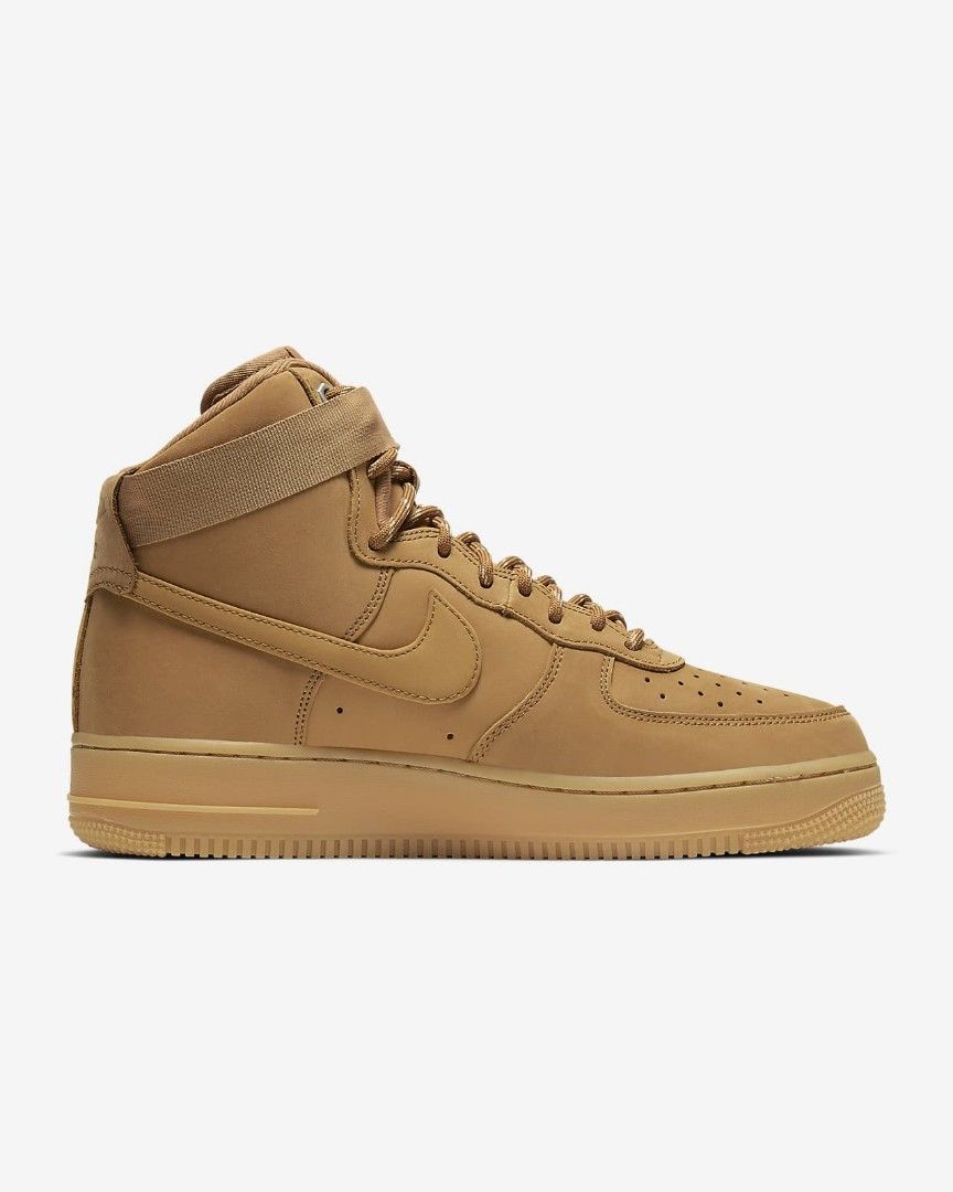 Nike Air Force 1 High 07 wheat Luxury Sneakers Footwear on