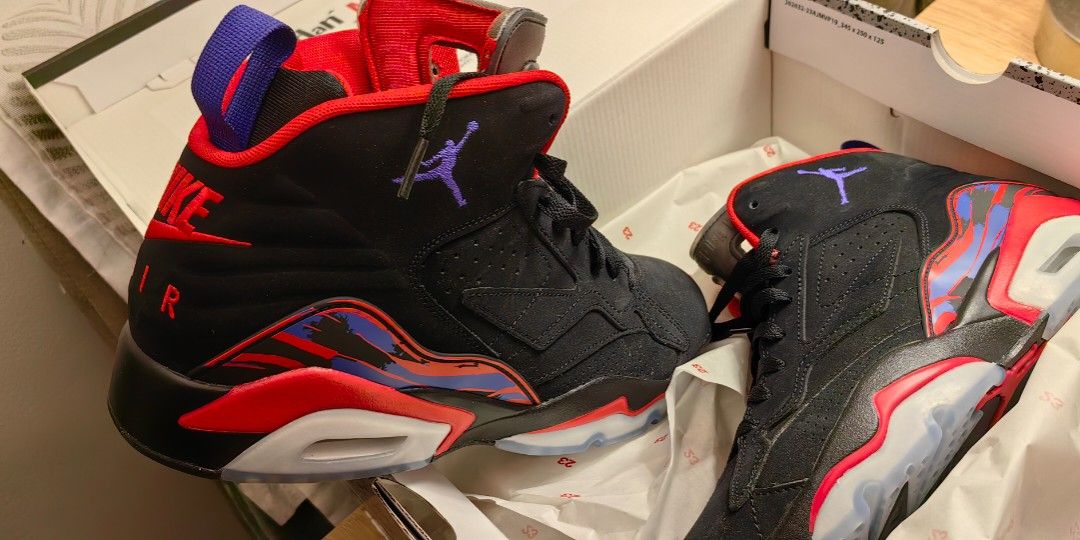 Nike Air Jordan Jumpman MVP (Category: Sneakers) located in Mandaluyong City. Submitted by jrd_19 (Listing ID 1267714722, Image 1). Description: Bnew Original Nike Air Jordan MVP Black Dark Concorde Size 10 US / 43 UK Got this from official Nike Store SRP: 8995 RFS: Alteady got another new sneakers.