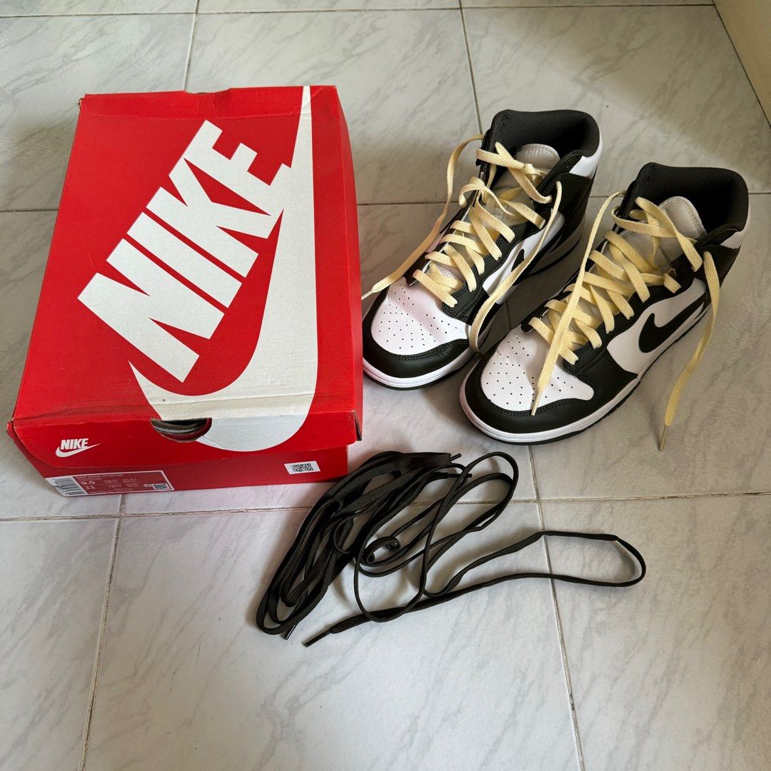 Nike dunk hi retro - US9.5, UK8.5, 27.5cm, EUR43, 男裝, 鞋, 波鞋