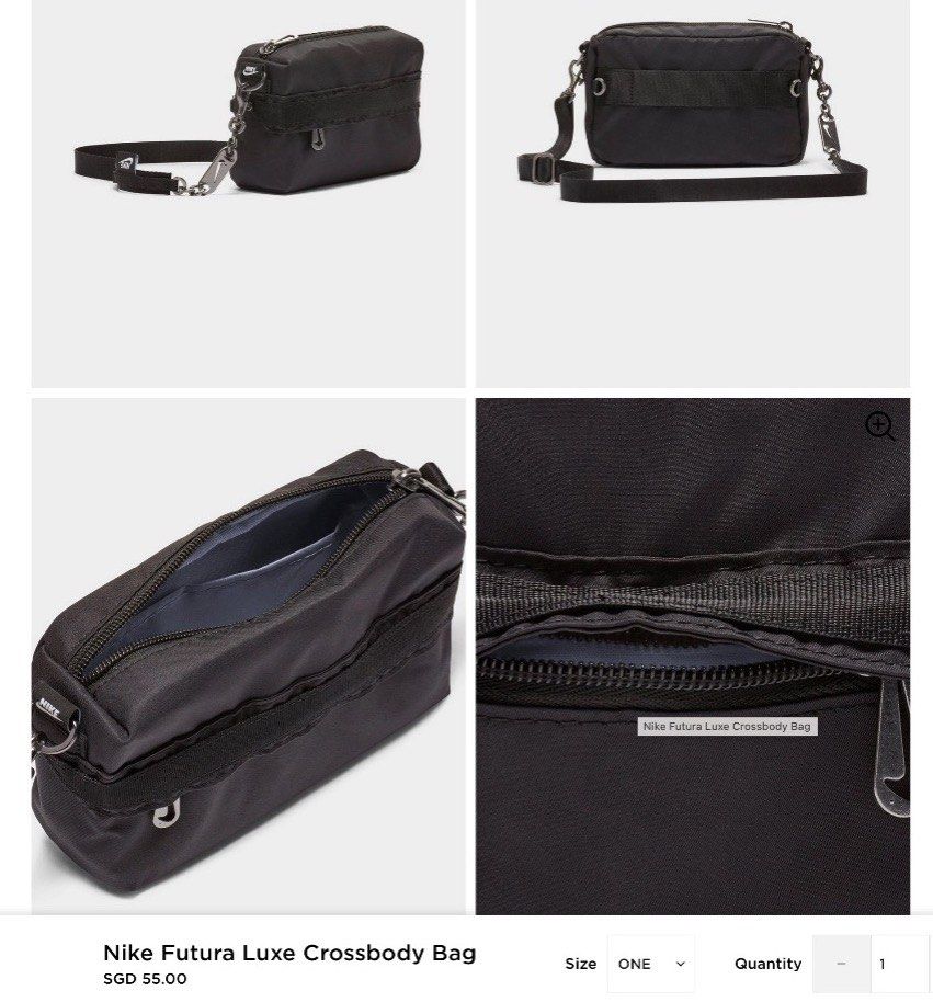 Futura Australia Urban Vertical Crossbody Bag - Noir main image 1