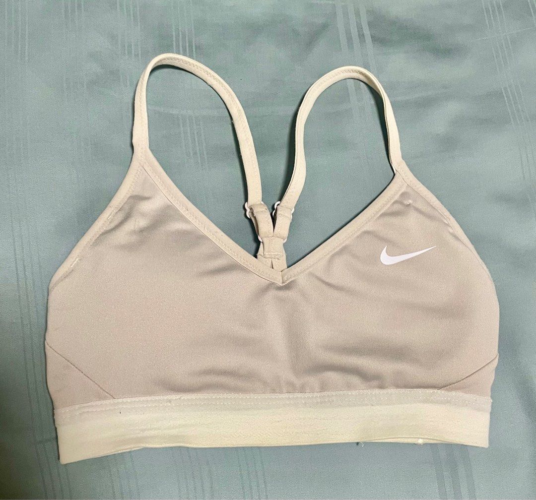 Tan nike 2024 sports bra