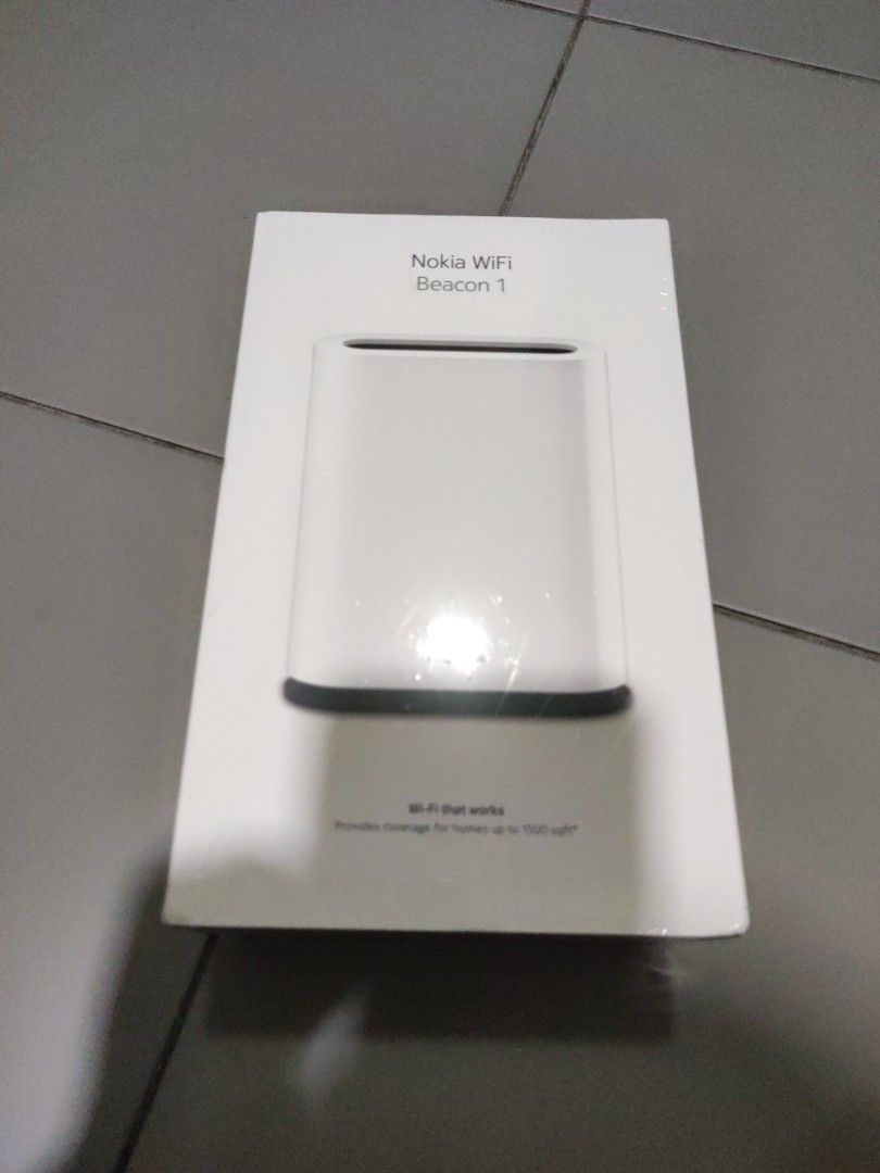 Nokia Wifi Beacon 1 sealed in box, Computers & Tech, Parts ...