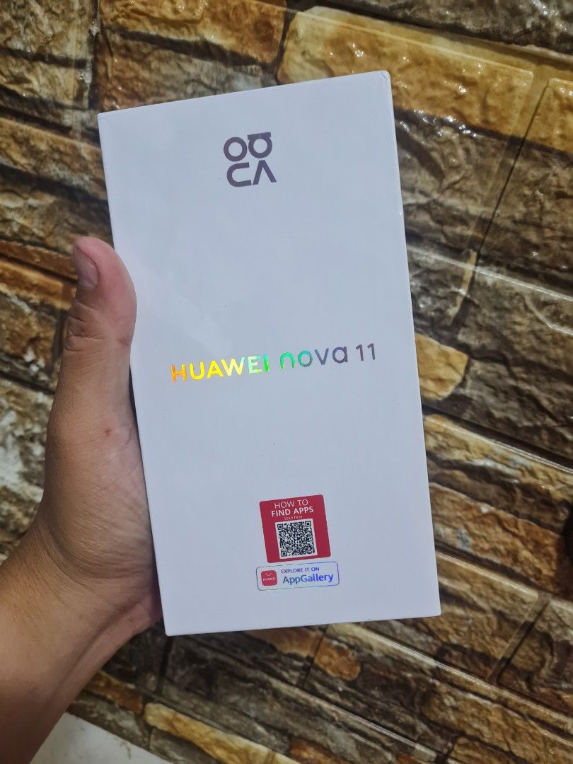 Nova 11 (Category: Huawei) located in Manila. Submitted by skychoochoo (Listing ID 1267629576, Image 1). Description: brandnew sealed huawei nova 11.