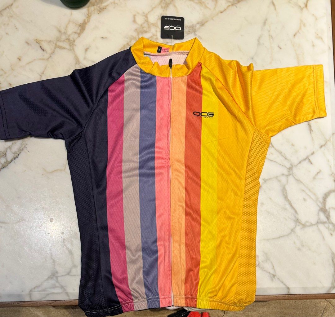 OCG womens cycling jersey size S Women s Fashion Activewear on