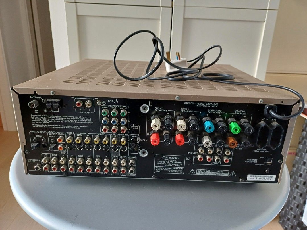 Onkyo AV Receiver TXSR700, 音響器材, Soundbar、揚聲器、藍牙喇叭、耳擴 Carousell