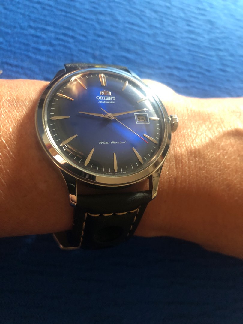 Orient bambino best sale v4 blue