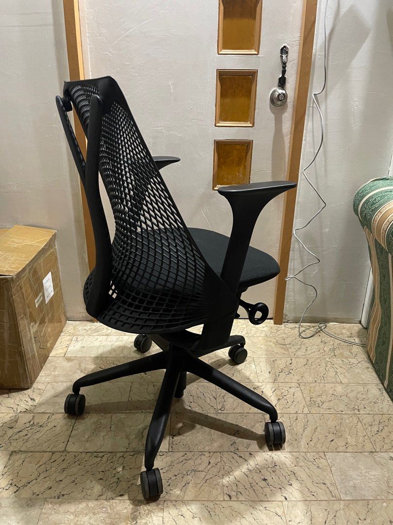 Original Herman Miller Sayl Ergonomic Chairs (2nd Hand Office Chairs), Furniture & Home Living