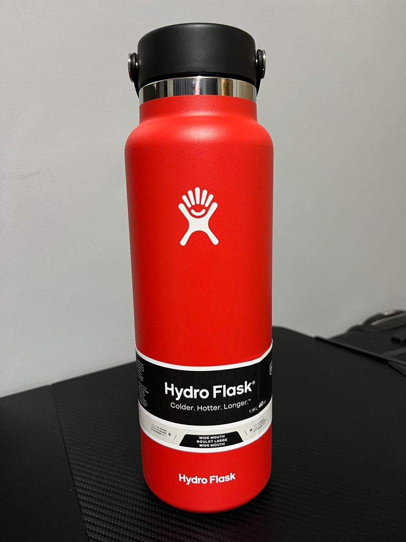 Hydro Flask 40 oz. Wide Mouth Bottle, Goji