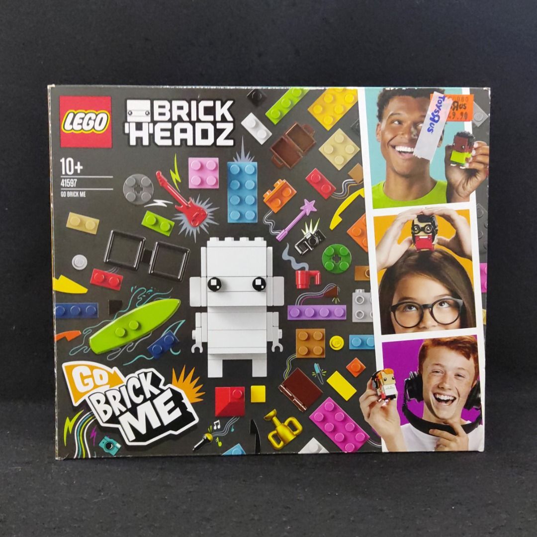 Original LEGO 41597 BrickHeadz Go Brick Me Set Hobbies Toys