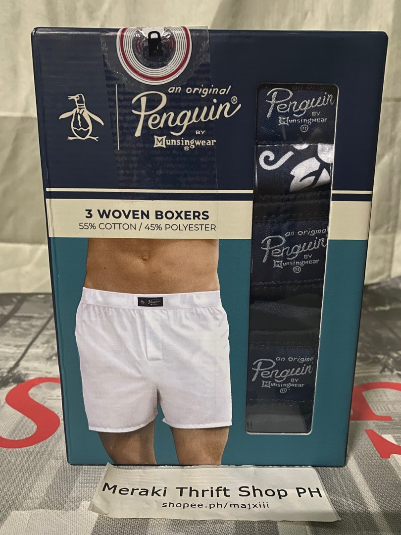 3-Pack Woven Boxer  Original Penguin US