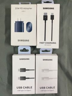 ORIGINAL SAMSUNG CABLE AND ADAPTER