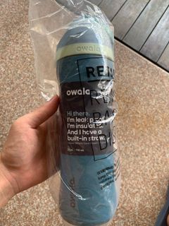 Owala - FreeSip Insulated Stainless Steel 32 oz. Water Bottle - Nautical Twilight