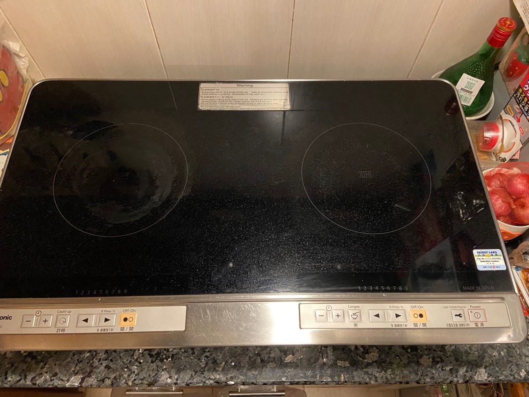 Panasonic KY-C227C IH雙頭電磁爐（2600W), 家庭電器, 廚房電器, 抽油煙機及爐頭 - Carousell