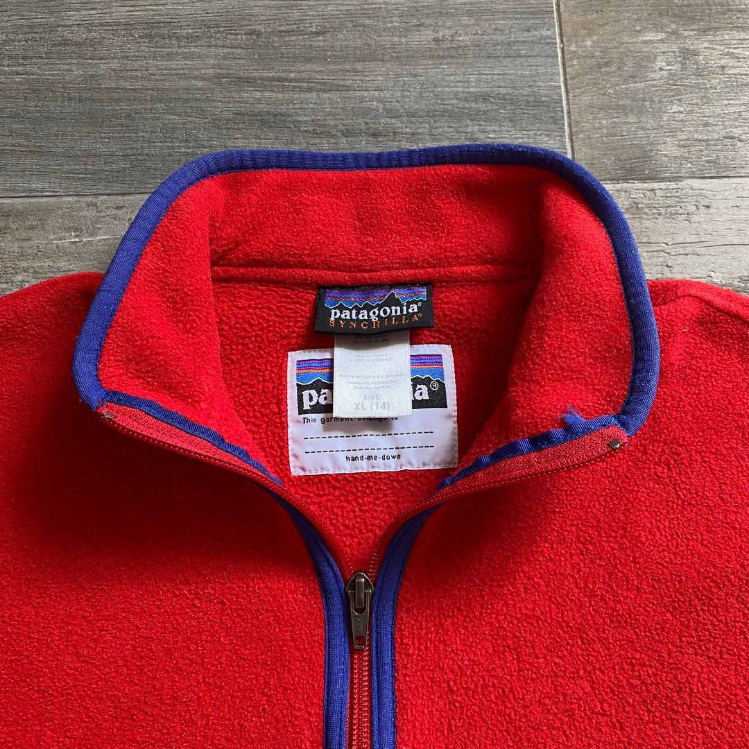 PATAGONIA SYNCHILLA PULLOVER HALF ZIP FLEECE JACKET CLASSIC