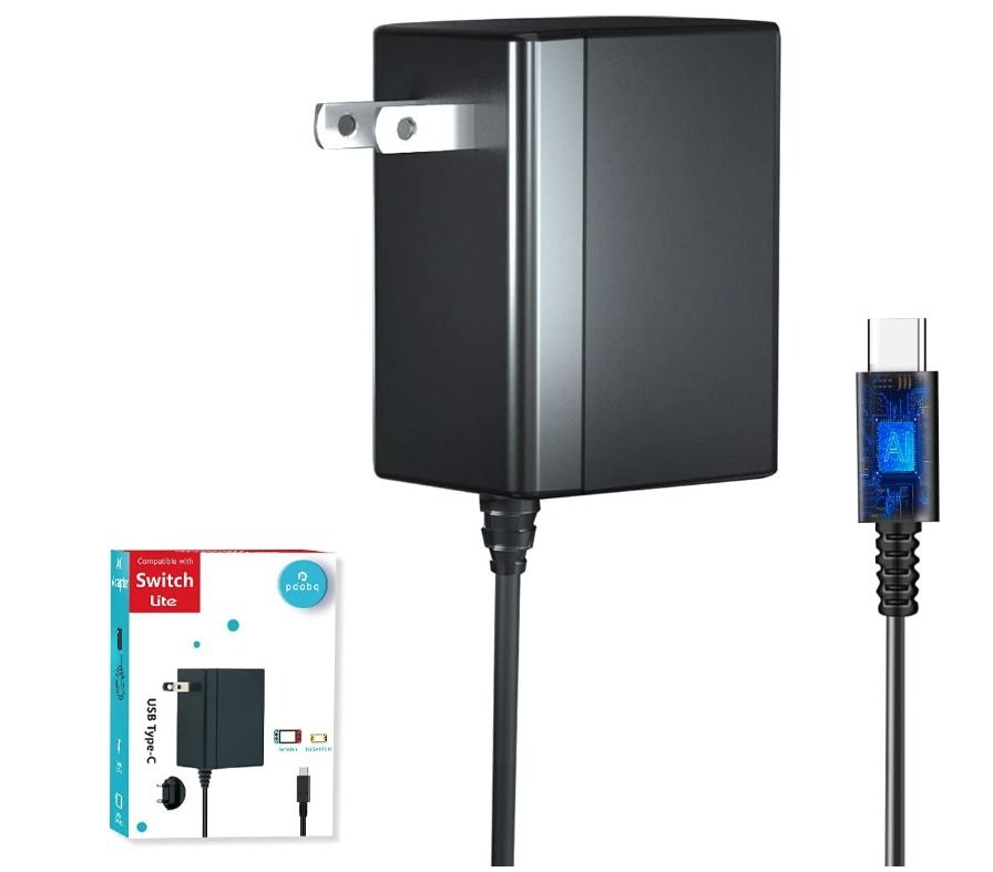 pdobq Switch Charger for Nintendo Switch and Switch Lite Charger