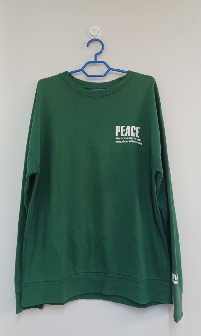 JJJJound Peace University Tee in Green-