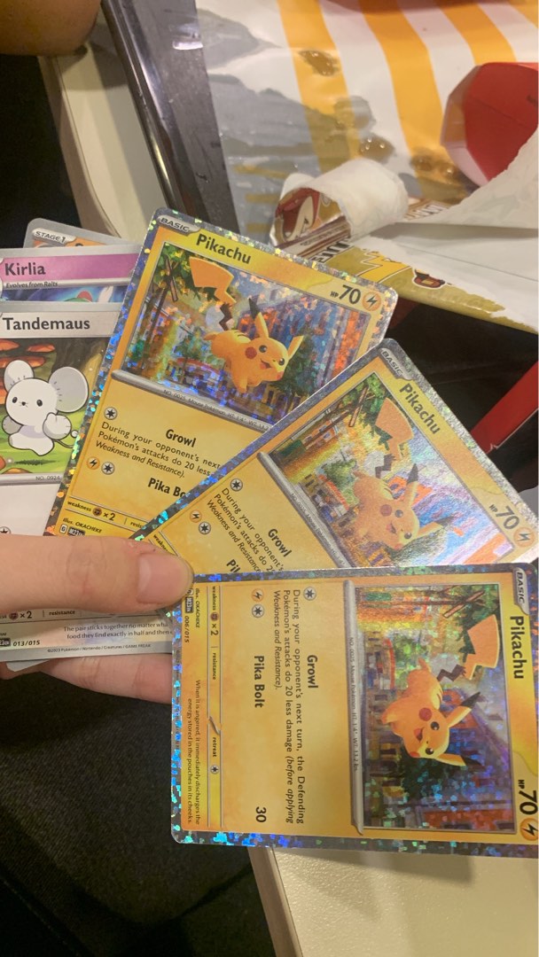 Pikachu Holo McDonald MCD 2023 Pokemon Card [Pokemon Card TCG], Hobbies