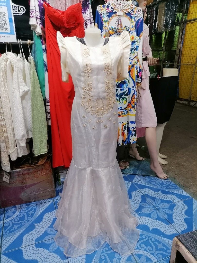Filipiñiana gown cheap