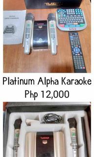 Platinum Alpha Karaoke (Sale)