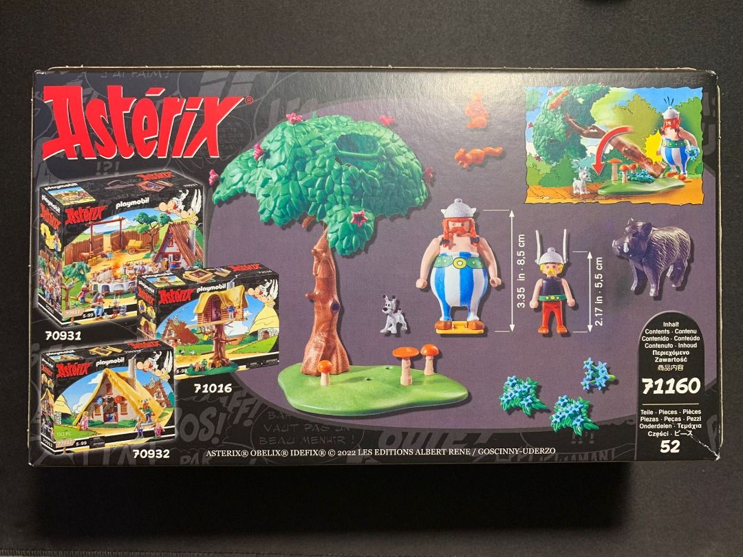 Original Playmobil Figure Toy, Playmobil Asterix Obelix