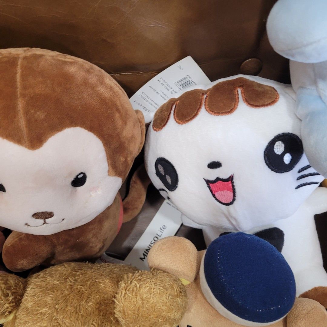 Plushie plush toy cat bear rabbit rilakkuma pusheen reindeer Christmas ...
