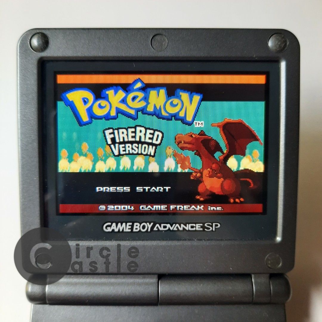 Pokemon Fire Red Version GBA Great Condition Fast Shipping