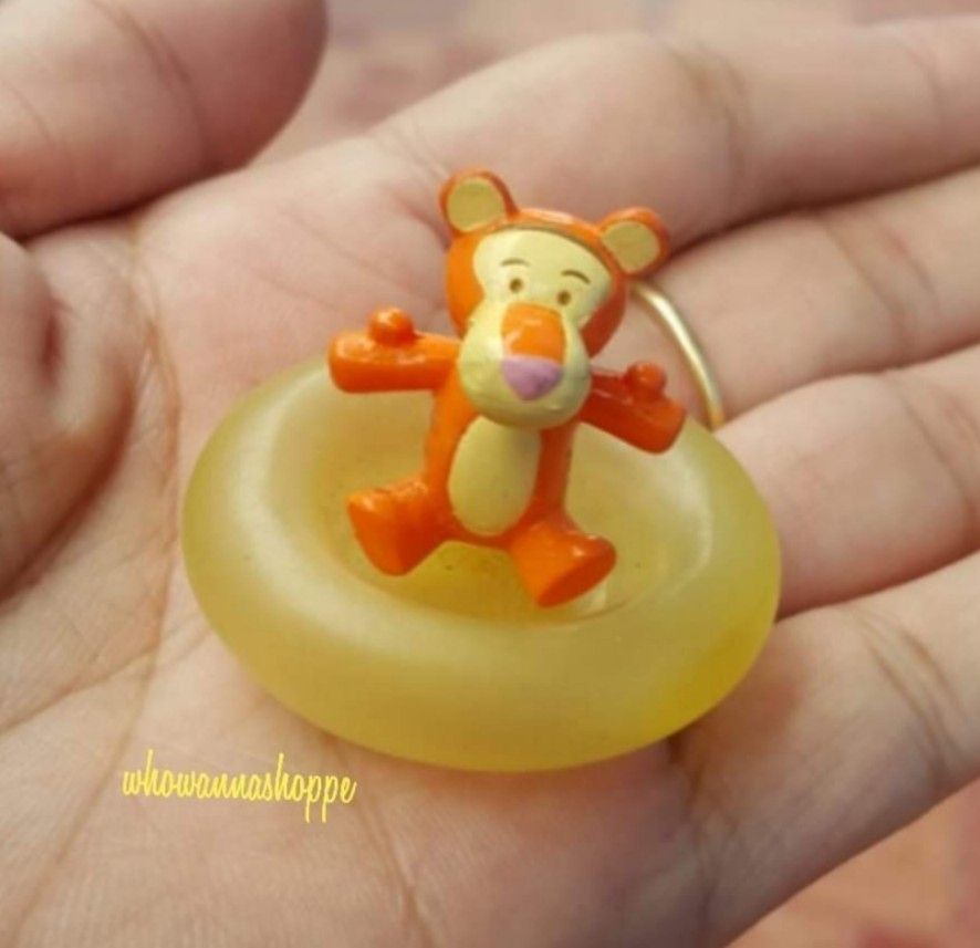 POOH & TIGGER x Salbabida Minis (Category: Character Goods) located in Mabalacat. Submitted by whowannashoppe (Listing ID 1267699120, Image 2). Description: POOH & TIGGER x Salbabida 🏷 P100.00 (set of 2) Material: soft rubber ✔ authentic ©Disney ✔ with hologram sticker mark.