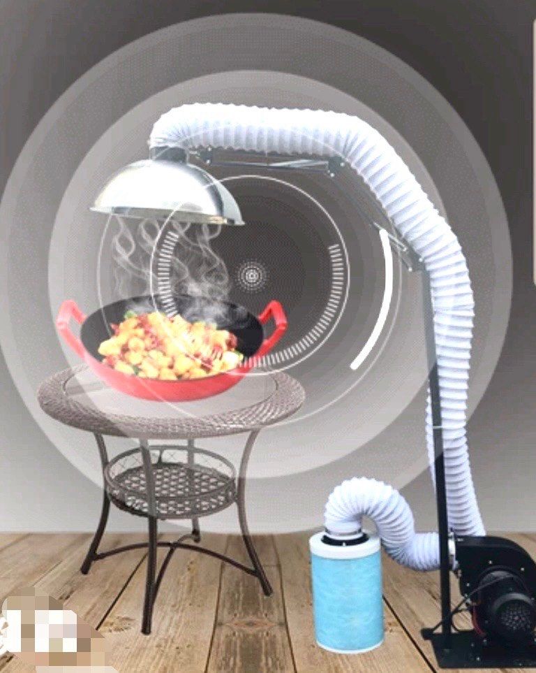 Cooking smoke discount filter