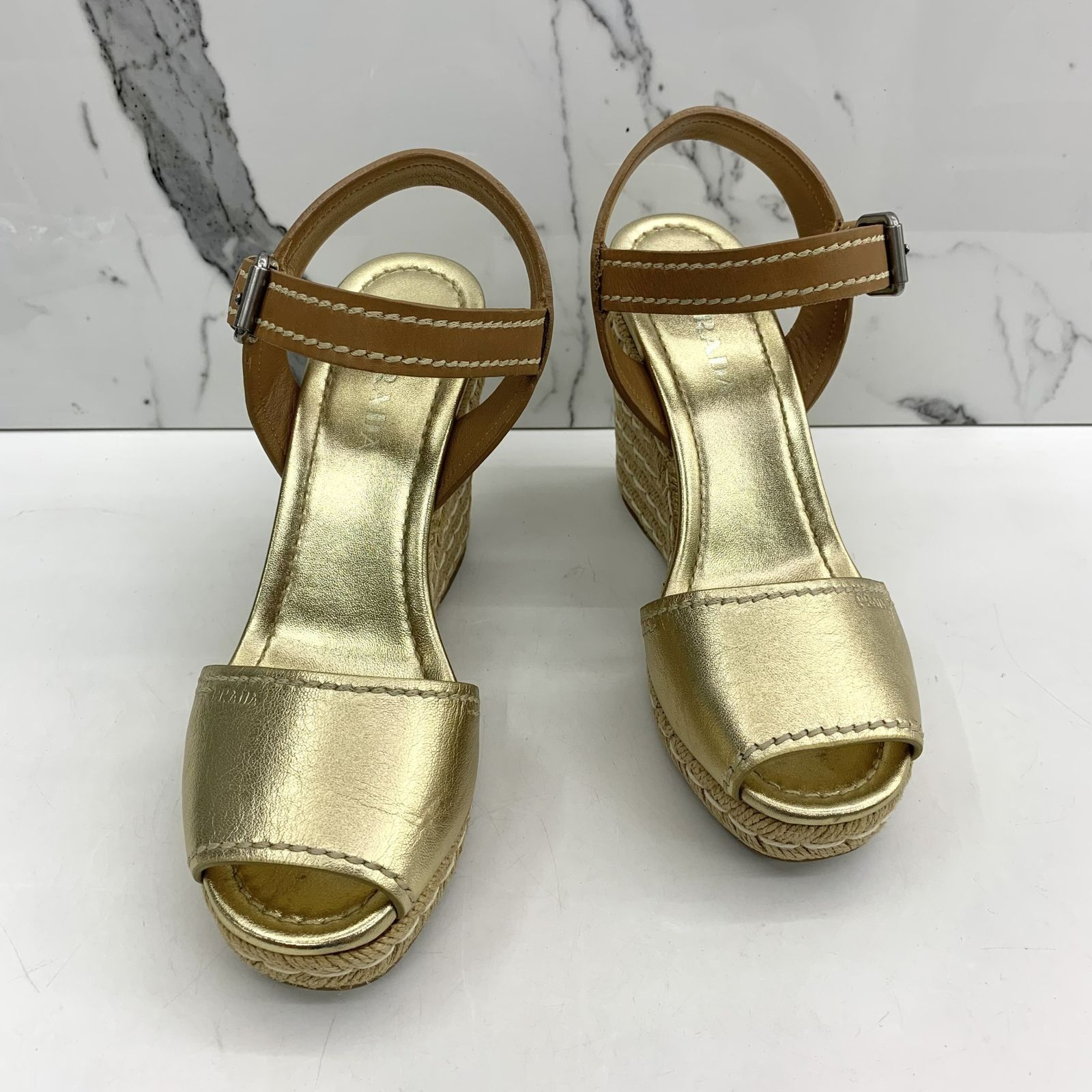 Gold metallic espadrilles hot sale