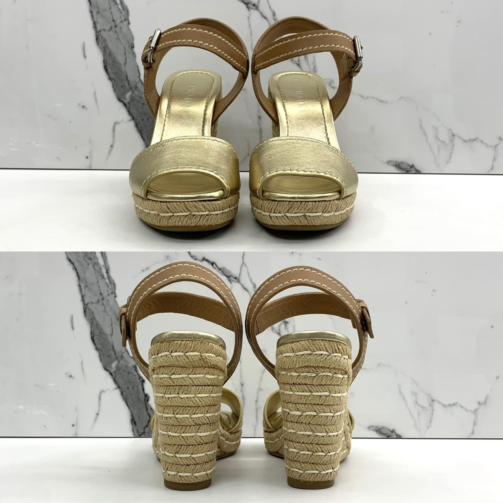 Gold sales metallic espadrilles