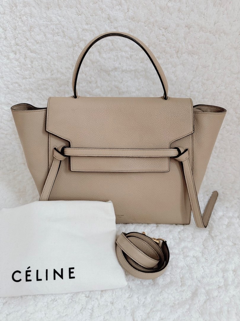 Celine micro clearance belt bag taupe