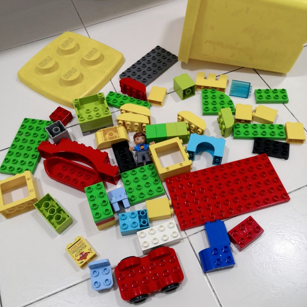 Pre owned Lego Duplo Mixed with bucket Hobbies Toys Toys