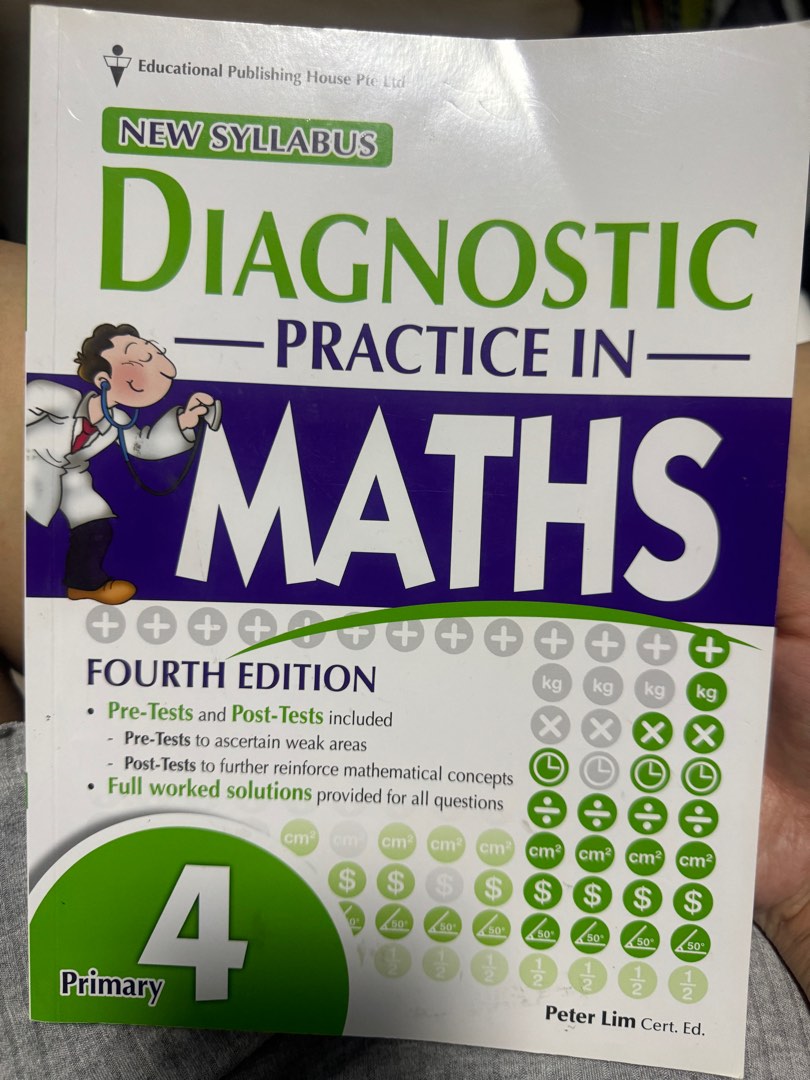 Primary 4 Mathematics Assessment Book Math Drills Practice, Hobbies ...