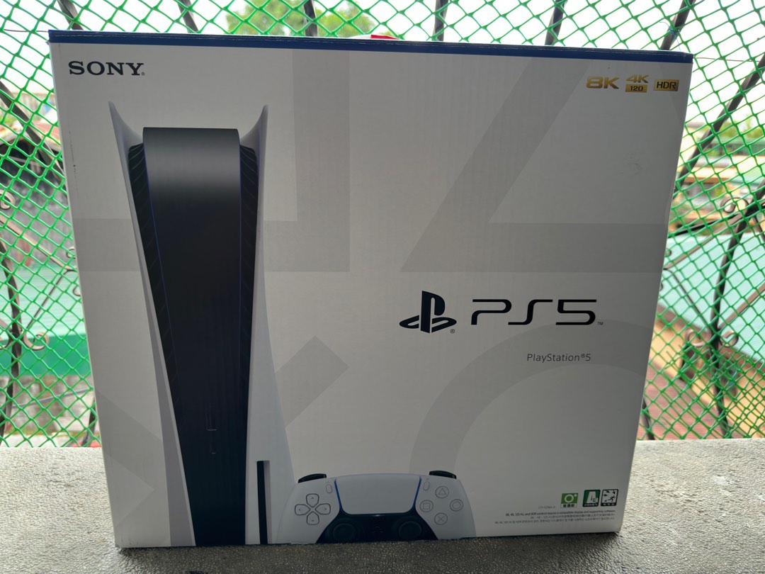 PS5 Disc Edition 825GB 1 DualSense, Video Gaming, Video Game Consoles ...