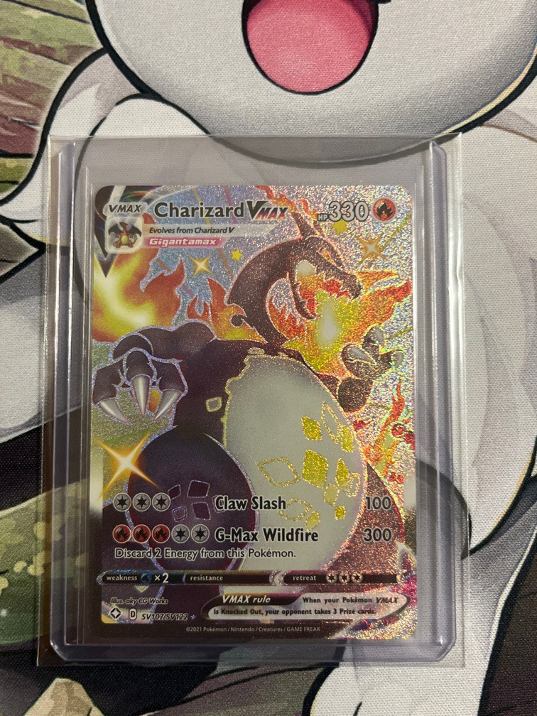 PTCG TCG Shinning Fates SV Shiny Charizard Vmax, Hobbies & Toys, Toys