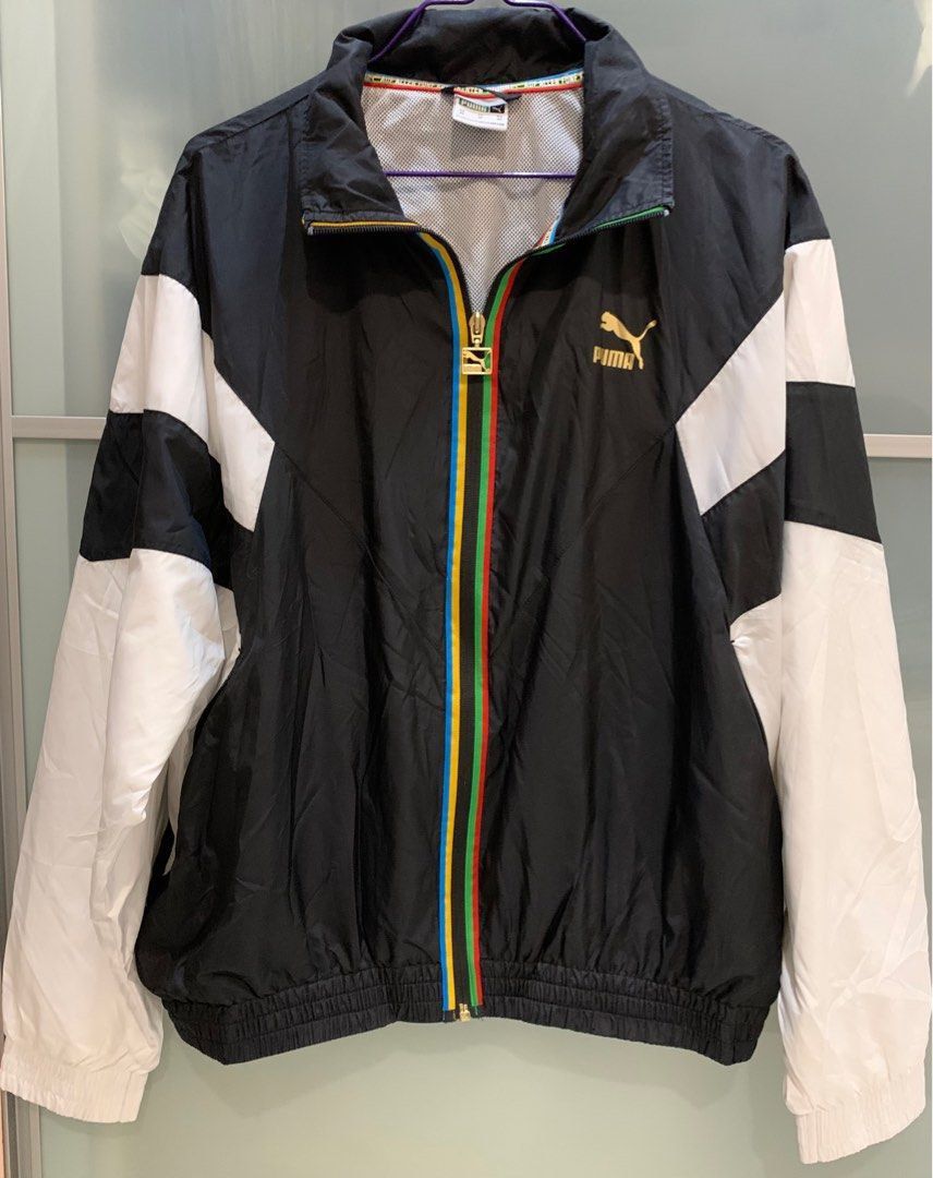 Puma jacket hotsell windbreaker