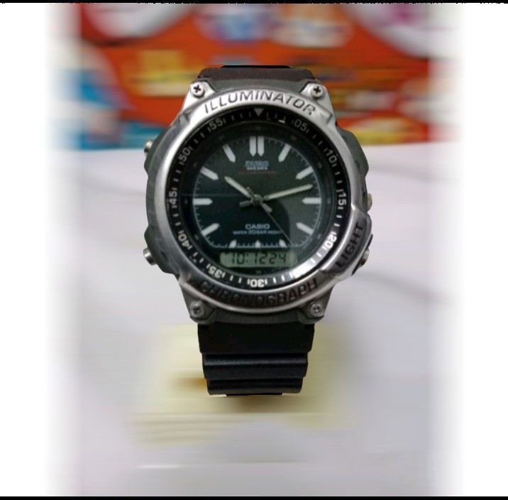 RARE Casio DURO DRO 202 1320 JAPAN IMPORT Men s Digital Analog