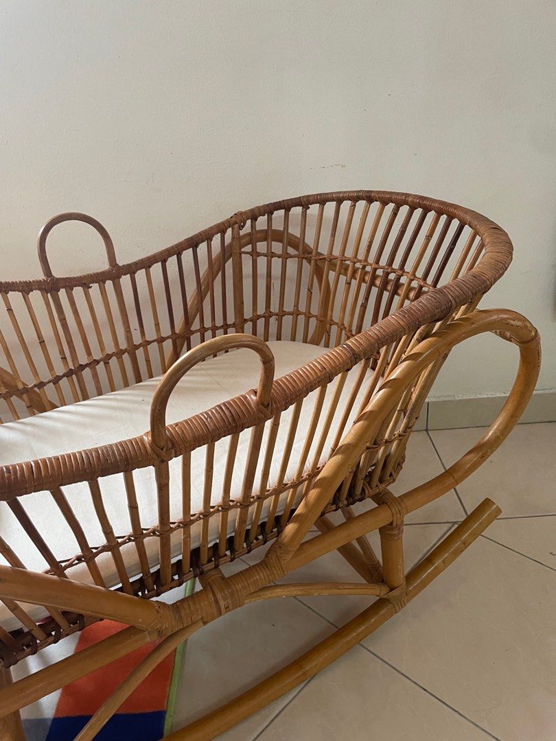 Rattan Rotan Baby Swing, Babies & Kids, Baby Nursery & Kids Furniture