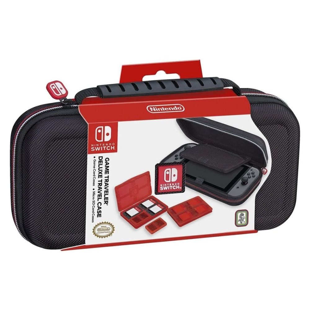 RDS Industries - Nintendo Switch, Video Game Traveler, Deluxe Gaming System Carrying  Case 