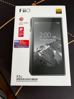 Red FiiO X5 Gen 3 in box