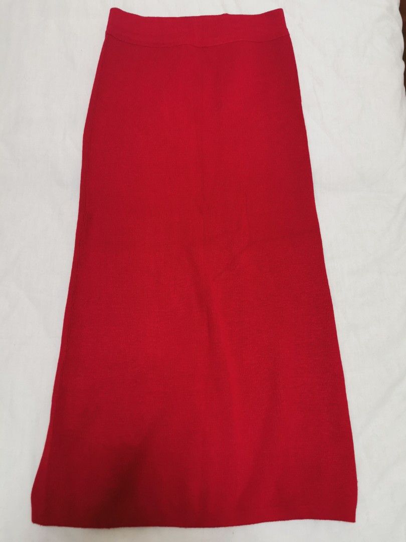 Elastic waist winter skirt online