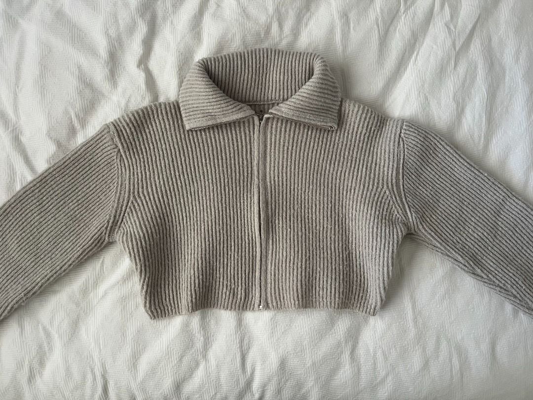 Front hotsell zip cardigan