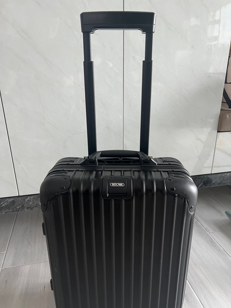 Rimowa Cabin S Black, Hobbies & Toys, Travel, Luggage on Carousell