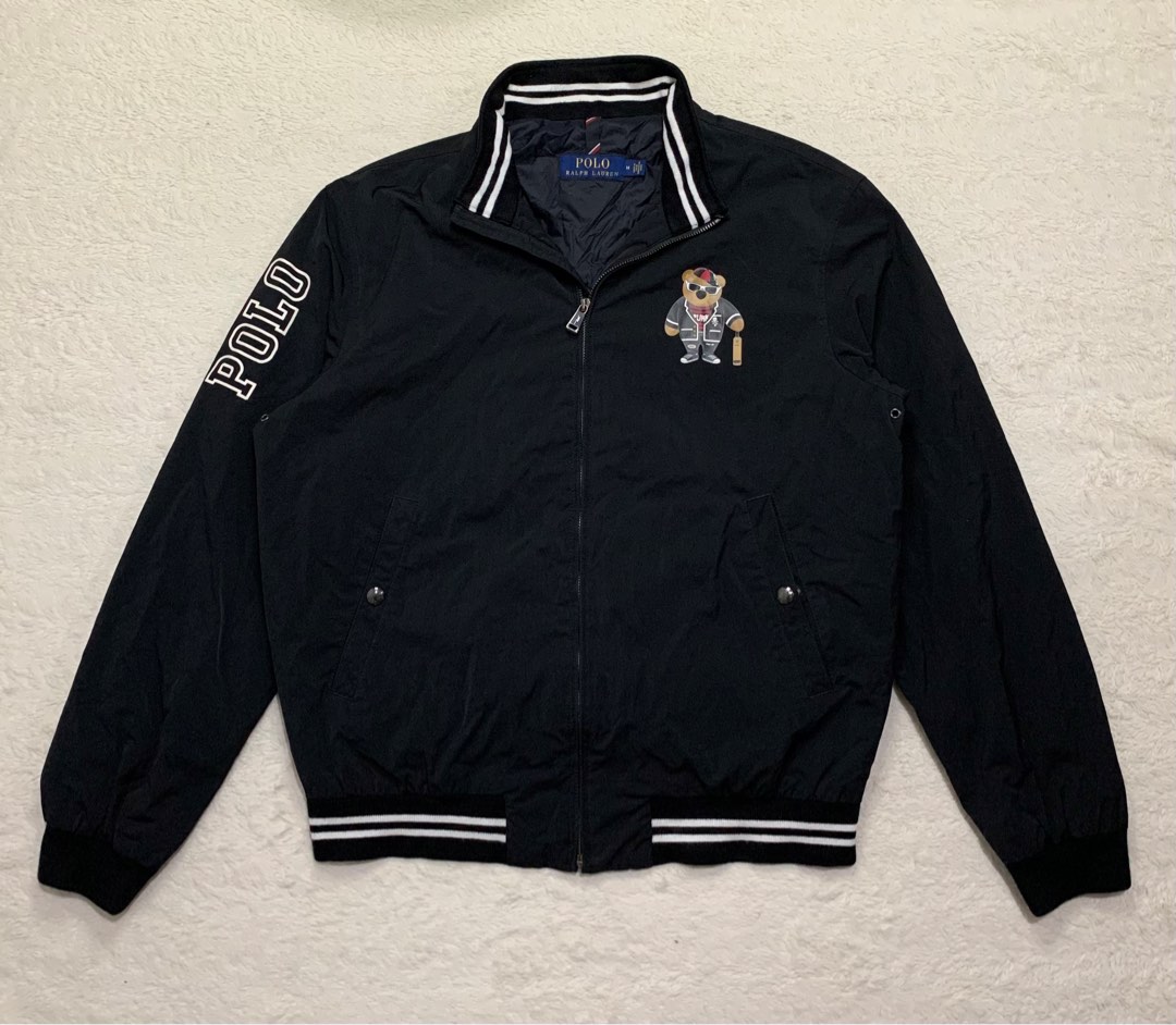 Polo bear bomber jacket store