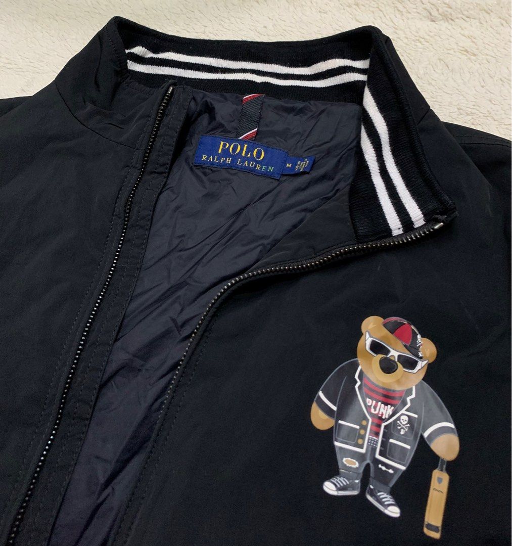 Polo bear shop bomber jacket