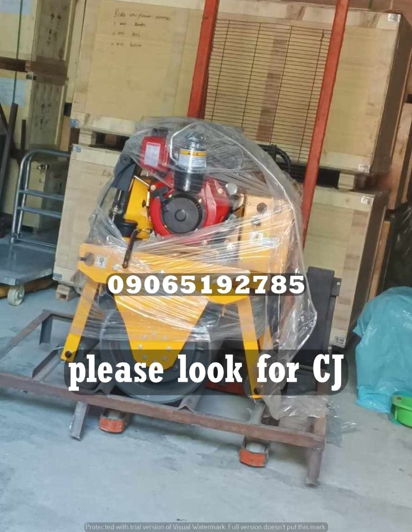 Road Roller single drum (Category: Construction Tools & Equipment) located in Makati City. Submitted by claire_joy (Listing ID 1267552988, Image 1). Description: CONTACT DETAILS: 📌0-9-0-6-5-1-9-2-7-8-5 please look for CJ. 🧭LOCATION: 📍Manila Mayhaligue St. Abad Santos Manila 📍Cavite Centennial Rd Kawit Cavite note: price may change without prior notice..