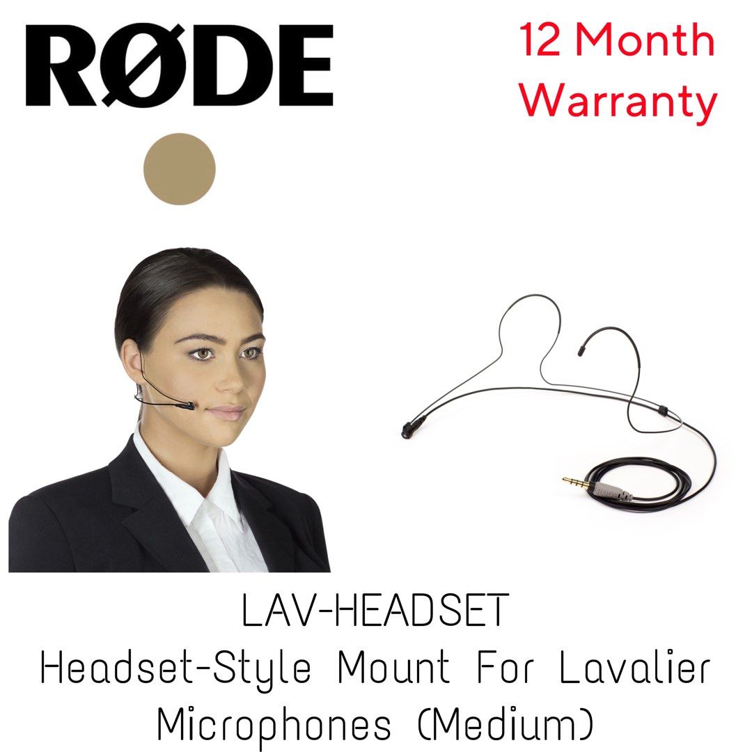 Rode hotsell lav headset
