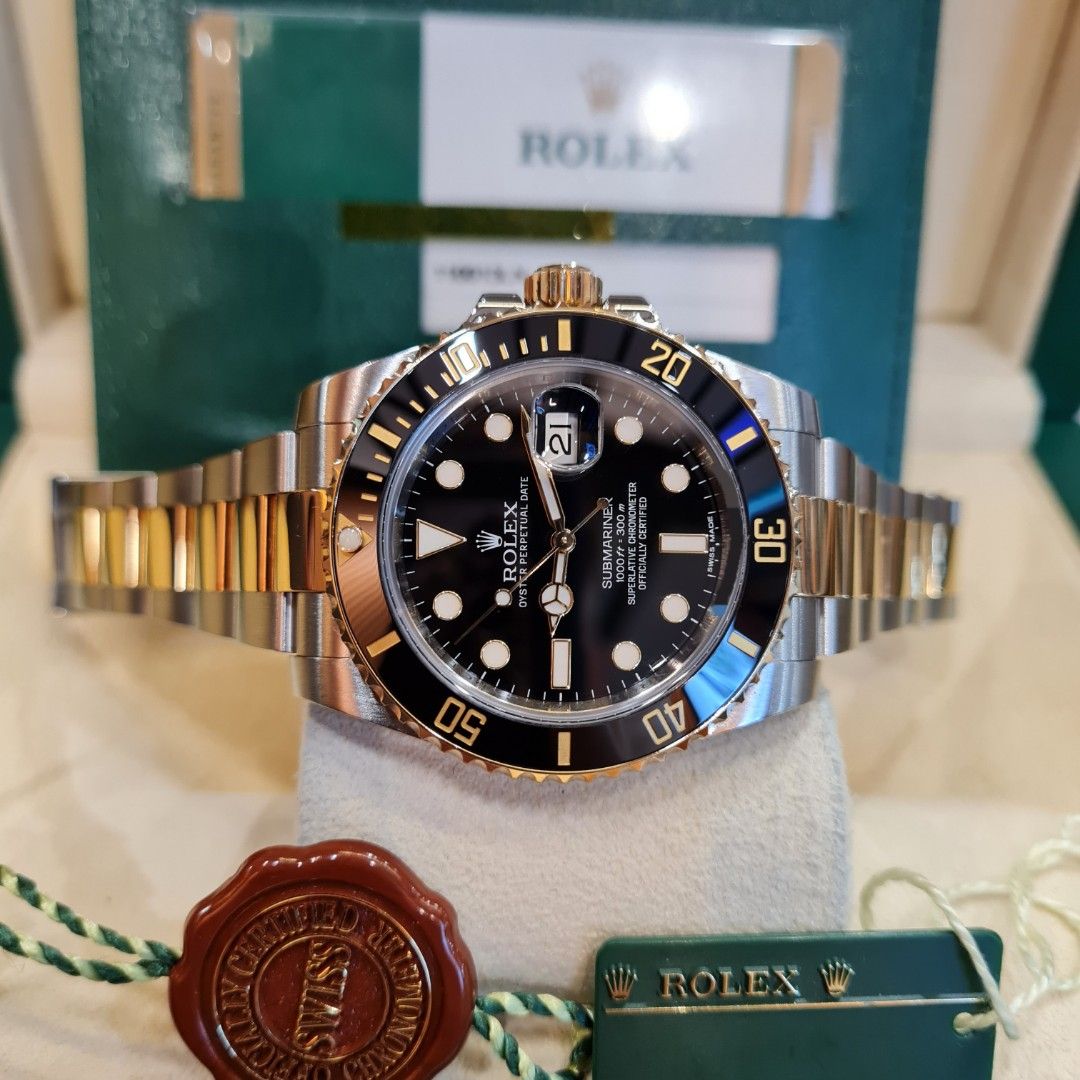Rolex Submariner 116613 Full Set Luxury Watches on Carousell